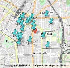 Mappa Largo Celestino Usuelli, 20133 Milano MI, Italia (0.856)