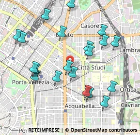 Mappa Largo Celestino Usuelli, 20133 Milano MI, Italia (1.045)