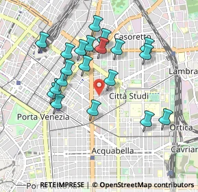 Mappa Largo Celestino Usuelli, 20133 Milano MI, Italia (0.885)