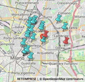 Mappa Largo Celestino Usuelli, 20133 Milano MI, Italia (1.572)