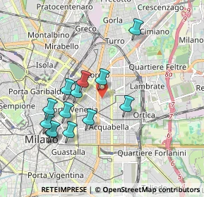 Mappa Largo Celestino Usuelli, 20133 Milano MI, Italia (1.75462)