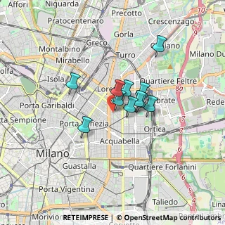 Mappa Largo Celestino Usuelli, 20133 Milano MI, Italia (1.06909)