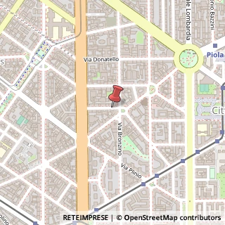 Mappa Via Vincenzo Vela,  15, 20133 Milano, Milano (Lombardia)