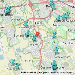 Mappa Via E. Fermi, 20146 Milano MI, Italia (3.4655)