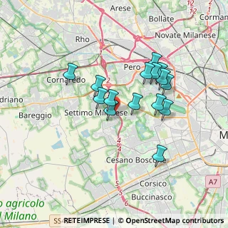 Mappa Via E. Fermi, 20146 Milano MI, Italia (2.93133)