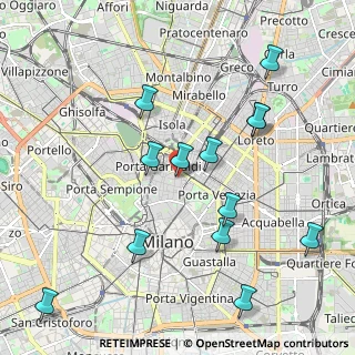 Mappa Via Parini Giuseppe, 20121 Milano MI, Italia (2.20692)