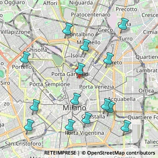 Mappa Via Parini Giuseppe, 20121 Milano MI, Italia (2.52)