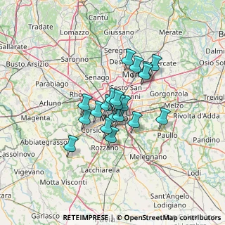 Mappa Via Moscova, 20124 Milano MI, Italia (8.661)