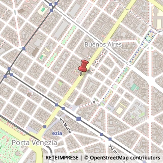 Mappa Corso Buenos Aires,  28, 20124 Milano, Milano (Lombardia)