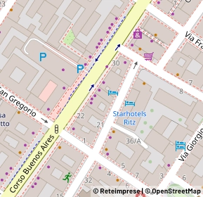 Mappa Corso Buenos Aires, 20155 Milano MI, Italia (0)