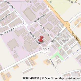 Mappa Via del Boscone, 8, 25014 Castenedolo, Brescia (Lombardia)