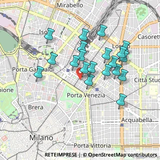 Mappa Tunisia Lazzaretto, 20124 Milano MI, Italia (0.833)