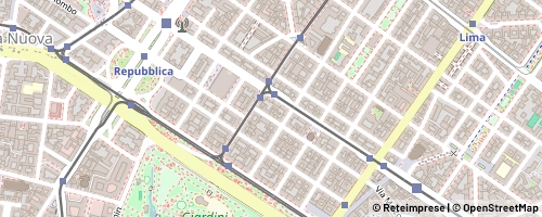 Mappa Milano