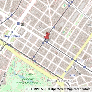 Mappa Viale Tunisia, 10, 20124 Milano, Milano (Lombardia)