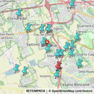 Mappa 20019 Settimo Milanese MI, Italia (2.2565)