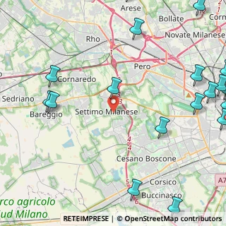 Mappa 20019 Settimo Milanese MI, Italia (6.9675)