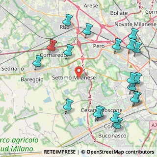 Mappa 20019 Settimo Milanese MI, Italia (5.49737)