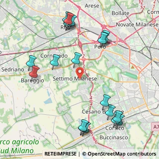 Mappa 20019 Settimo Milanese MI, Italia (5.135)