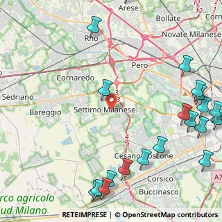 Mappa 20019 Settimo Milanese MI, Italia (6.3845)
