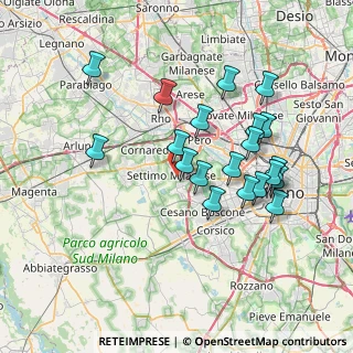 Mappa 20019 Settimo Milanese MI, Italia (7.0415)