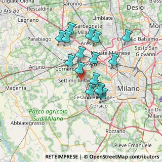 Mappa 20019 Settimo Milanese MI, Italia (6.00938)
