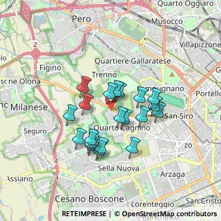 Mappa Via Novara, 20153 Milano MI, Italia (1.392)