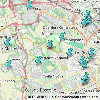 Mappa Via Novara, 20153 Milano MI, Italia (3.12176)