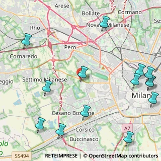 Mappa Via Novara, 20153 Milano MI, Italia (6.085)