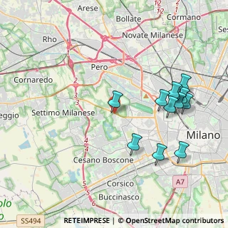 Mappa Via Novara, 20153 Milano MI, Italia (4.205)