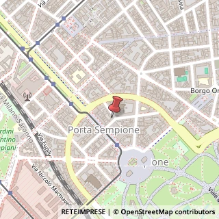 Mappa Via Peschiera, 1, 20154 Milano, Milano (Lombardia)