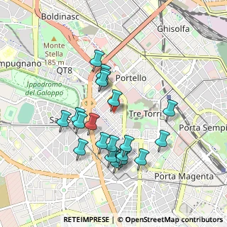 Mappa Via Giuseppe Biancardi, 20149 Milano MI, Italia (0.852)