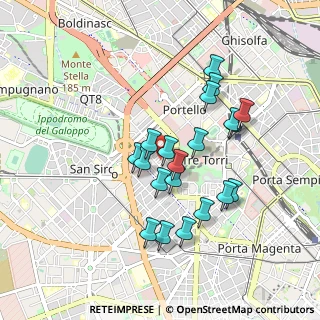 Mappa Via Giuseppe Biancardi, 20149 Milano MI, Italia (0.7975)