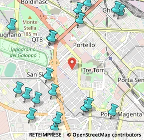Mappa Via Giuseppe Biancardi, 20149 Milano MI, Italia (1.46)