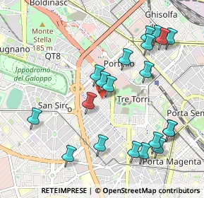 Mappa Via Giuseppe Biancardi, 20149 Milano MI, Italia (1.09)