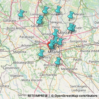 Mappa Via Giuseppe Biancardi, 20149 Milano MI, Italia (14.31933)