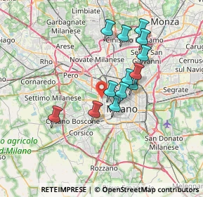 Mappa Via Giuseppe Biancardi, 20149 Milano MI, Italia (5.93692)