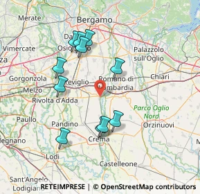 Mappa 24050 Mozzanica BG, Italia (13.87545)