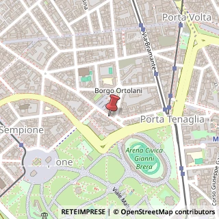 Mappa Via Cesare Cesariano, 9, 20154 Milano, Milano (Lombardia)