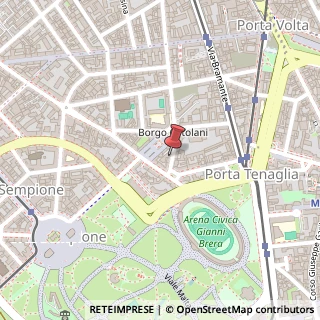 Mappa Via Domenico Balestrieri, 7, 20154 Milano, Milano (Lombardia)