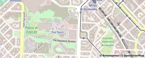 Mappa Milano