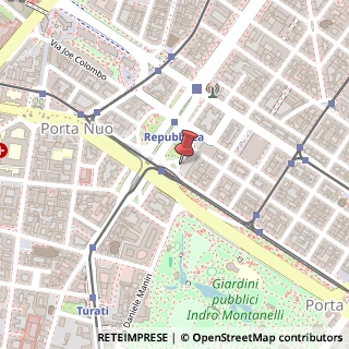 Mappa Piazza della Repubblica, 14, 20124 Milano, Milano (Lombardia)