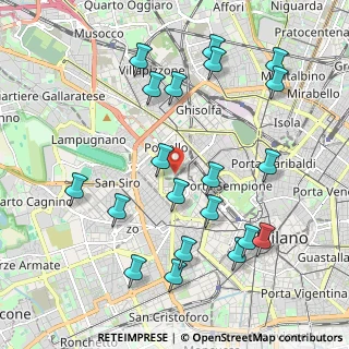 Mappa Piazza Tre Torri, 20121 Milano MI, Italia (2.2465)