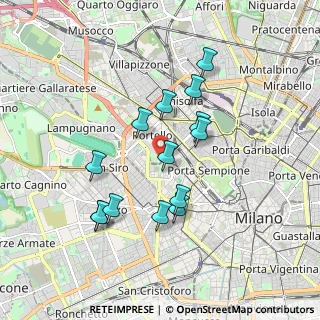 Mappa Piazza Tre Torri, 20121 Milano MI, Italia (1.64071)