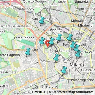Mappa Piazza Tre Torri, 20121 Milano MI, Italia (1.80818)