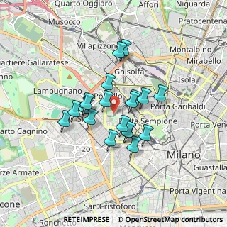 Mappa Piazza Tre Torri, 20121 Milano MI, Italia (1.283)