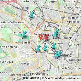 Mappa Citylife Shopping Discrict FLOOR, 20145 Milano MI, Italia (1.64583)