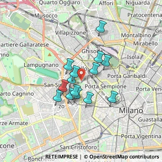 Mappa Piazza Tre Torri, 20121 Milano MI, Italia (1.28929)