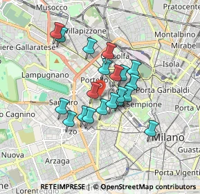 Mappa Piazza Tre Torri, 20121 Milano MI, Italia (1.32)