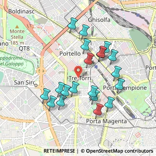 Mappa Piazza Tre Torri, 20121 Milano MI, Italia (0.917)