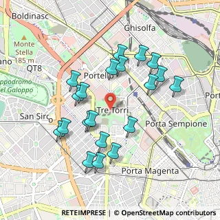 Mappa Piazza Tre Torri, 20121 Milano MI, Italia (0.905)